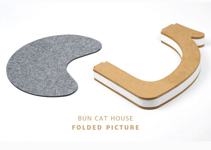 Accordion Paper Cat House