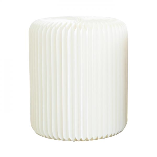 Expandable White Paper Stool